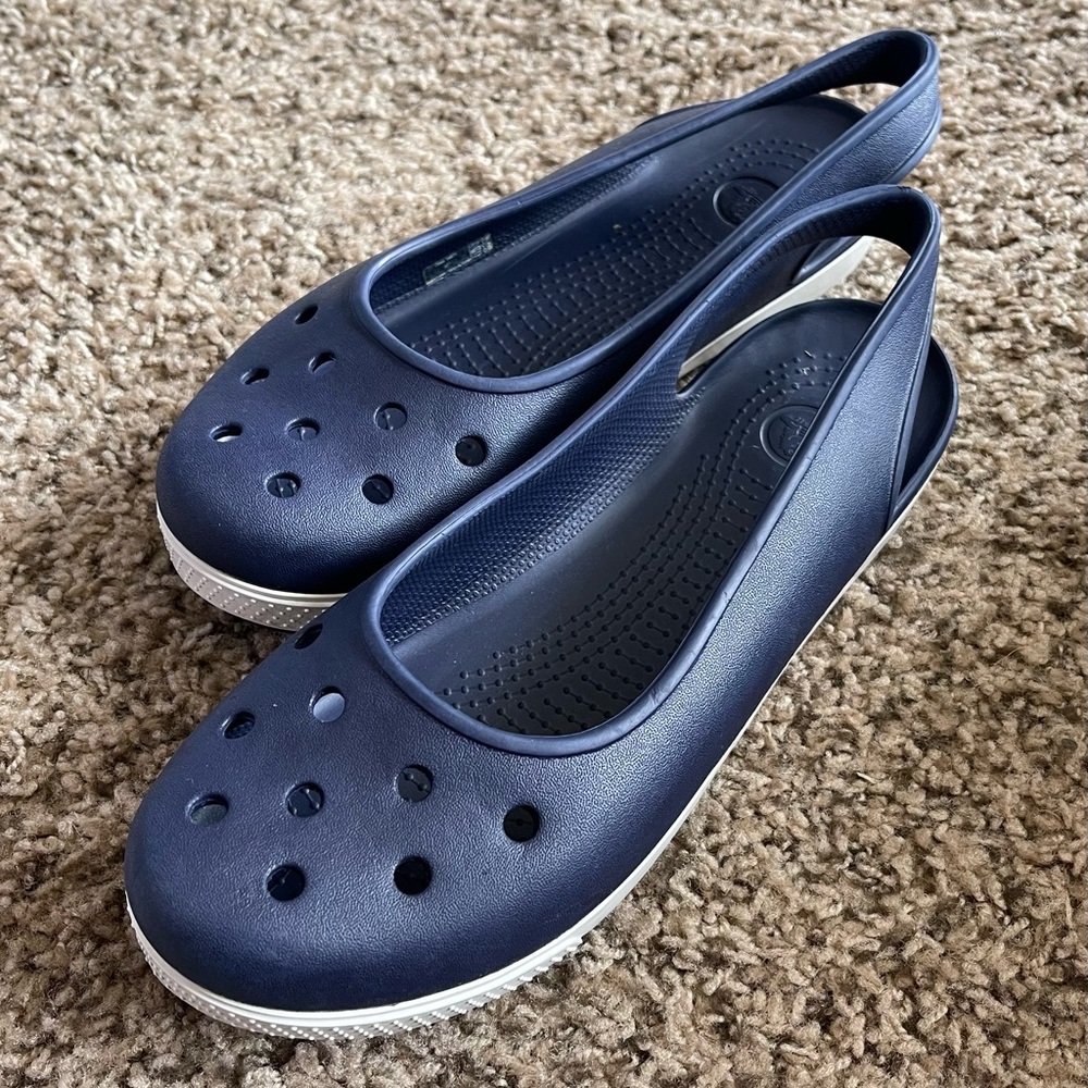 Crocs Crocband Airy Slingback Flats Women’s Size 11